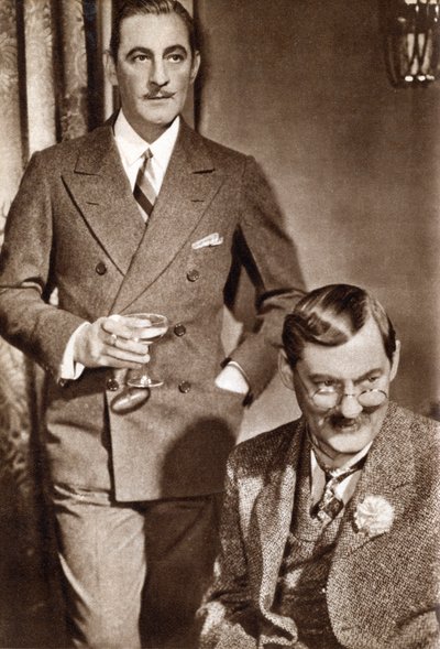 John Barrymore e Lionel Barrymore, attori americani da Unbekannt