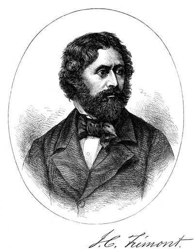 John C Fremont, soldato americano, esploratore e candidato presidenziale, c1880 da Unbekannt