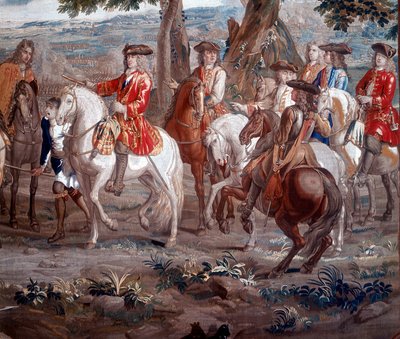 John Churchill, Duca di Marlborough 1650-1722 soldato inglese, alla Battaglia di Blenheim, 1704 da Unbekannt