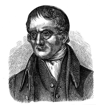 John Dalton, chimico inglese da Unbekannt
