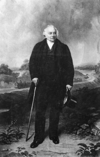 John Ellis, MP e presidente ferroviario, c. 1850 da Unbekannt