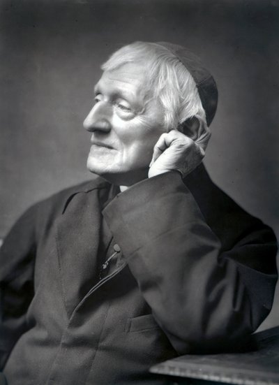 John Henry Newman, cardinale britannico, fine XIX secolo da Unbekannt