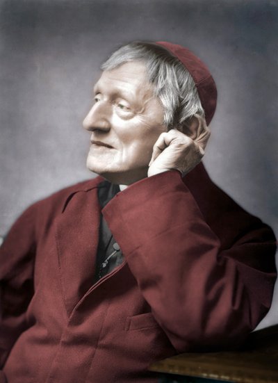 John Henry Newman, cardinale britannico, fine XIX secolo da Unbekannt