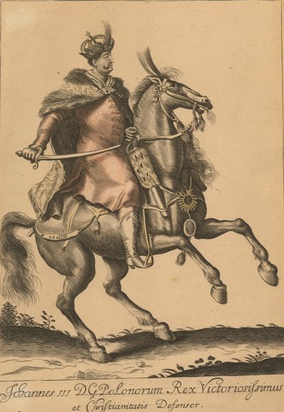 Giovanni III Sobieski 1629-1696, Re di Polonia e Granduca di Lituania, 1683 da Unbekannt