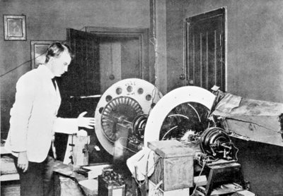 John Logie Baird 1888-1946, ingegnere elettrico scozzese e pioniere della televisione, anni 