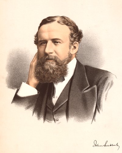 John Lubbock, primo Barone Avebury, banchiere, archeologo, naturalista e politico inglese da Unbekannt