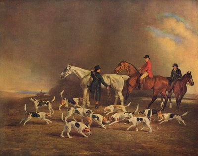 John Powlett e i suoi cani, XVIII-XIX secolo, 1929 da Unbekannt