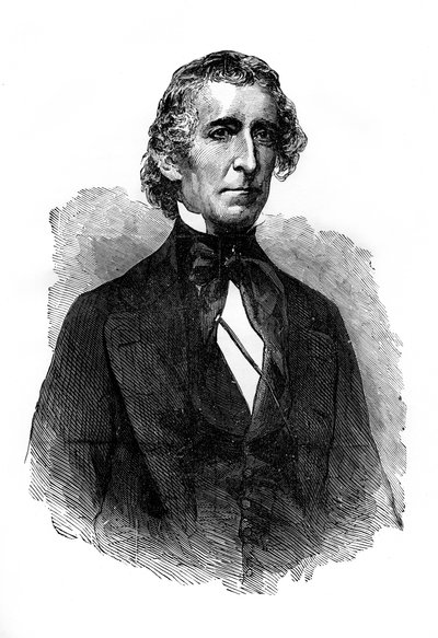 John Tyler, decimo Presidente degli Stati Uniti, 1872 da Unbekannt