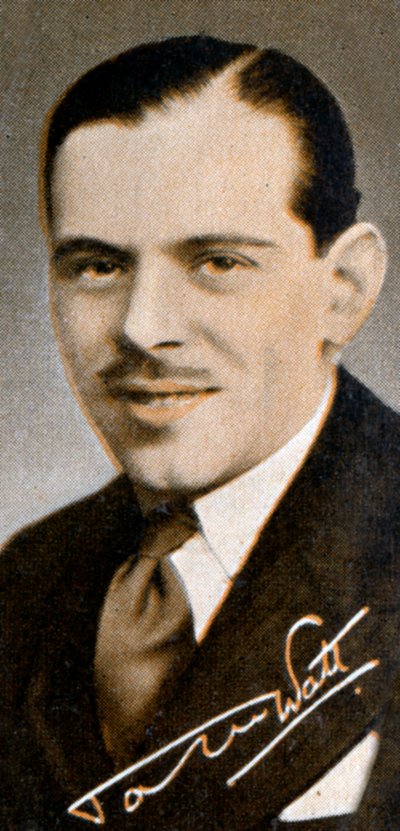 John Watt 1901-1960, radiocronista e produttore, 1935 da Unbekannt