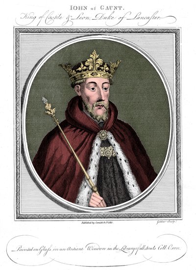 Giovanni di Gaunt, Duca di Lancaster 1340-1399 da Unbekannt