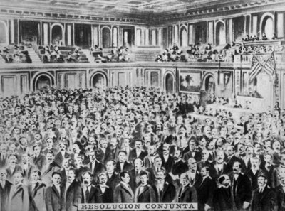 Risoluzione congiunta, 1898 da Unbekannt