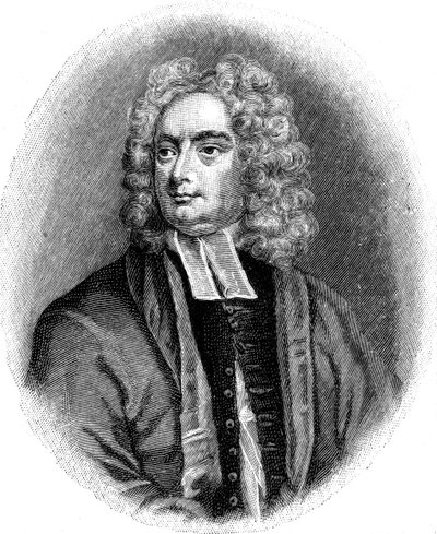 Jonathan Swift, satirico, poeta e chierico anglo-irlandese da Unbekannt