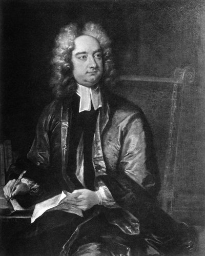 Jonathan Swift, scrittore anglo-irlandese, XIX secolo da Unbekannt