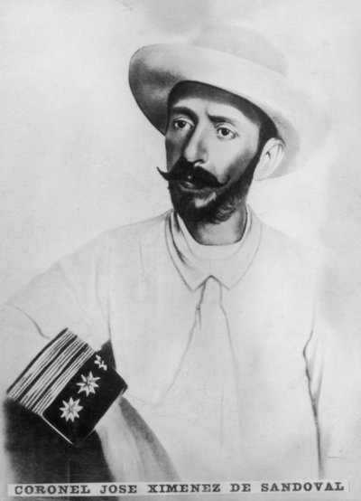 Jose Ximenez de Sandoval, morto nel 1895, anni 1920 da Unbekannt