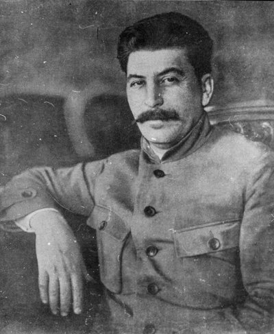 Iosif Stalin, rivoluzionario comunista sovietico di origine georgiana e leader, maggio 1923 da Unbekannt
