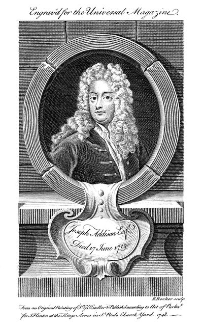 Joseph Addison, politico e scrittore inglese da Unbekannt
