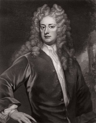 Joseph Addison, politico e scrittore inglese, c1703-1712 1906 da Unbekannt