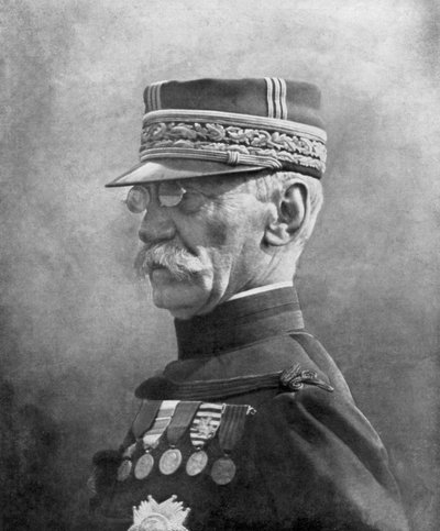 Joseph Gallieni, generale francese della Prima Guerra Mondiale, 2 settembre 1914 da Unbekannt