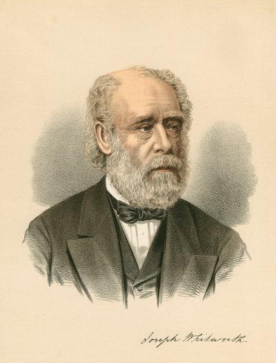 Joseph Whitworth, ingegnere e inventore britannico, c1880 da Unbekannt