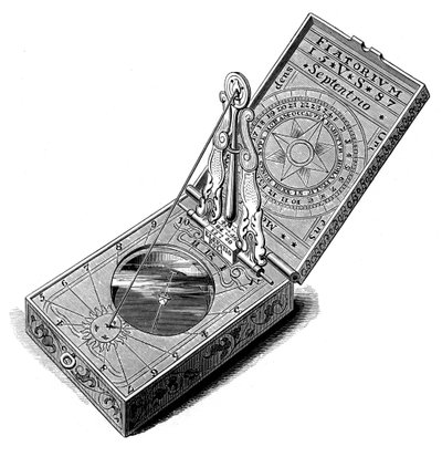 Journey-ring, o Viatorium, 1587, 1893 da Unbekannt