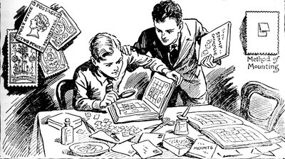 Gioie della filatelia, 1937 da Unbekannt