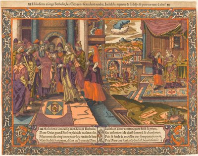 Giuditta va al campo di Oloferne, c. 1575 da Unbekannt