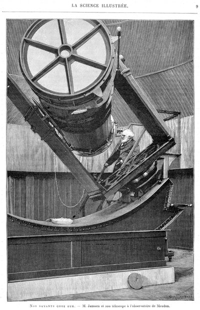 Jules Pierre Cesar Janssen, astronomo francese, 1893 da Unbekannt