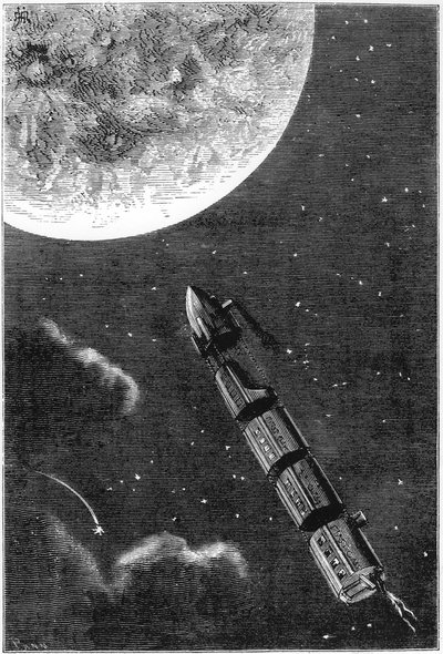 Jules Verne, Dalla Terra alla Luna da Unbekannt