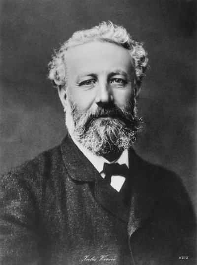 Jules Verne, autore francese di avventure e fantascienza, fine XIX secolo da Unbekannt