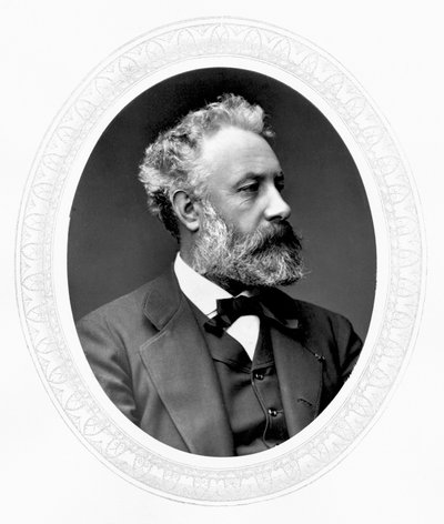 Jules Verne, scrittore francese di avventure e fantascienza, c1880 da Unbekannt