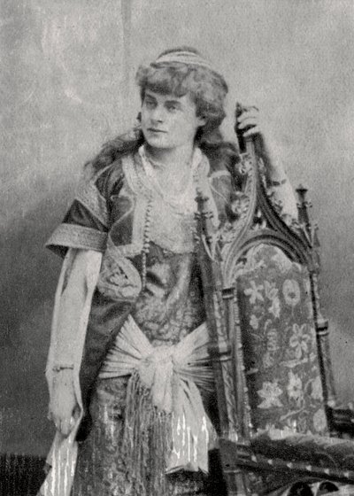 Julie Feyghine, attrice francese, 1881 da Unbekannt
