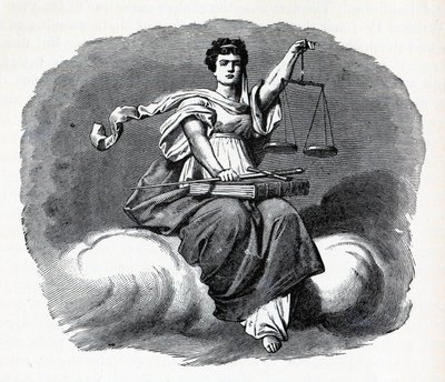 Giustizia, 1882 da Unbekannt