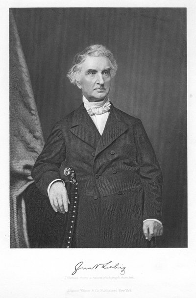 Justus von Liebig, chimico tedesco del 19° secolo da Unbekannt