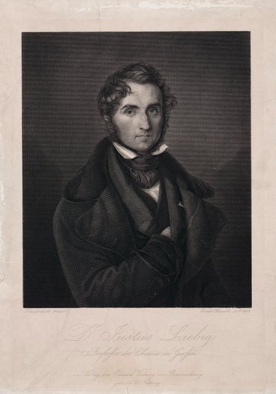Justus von Liebig, chimico tedesco da Unbekannt