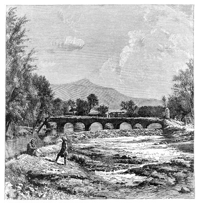 Fiume Kabul, Afghanistan, 1895 da Unbekannt