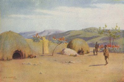 Kaffir Kraal da Unbekannt