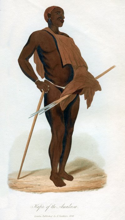 Kafir degli Amakosa, 1848 da Unbekannt