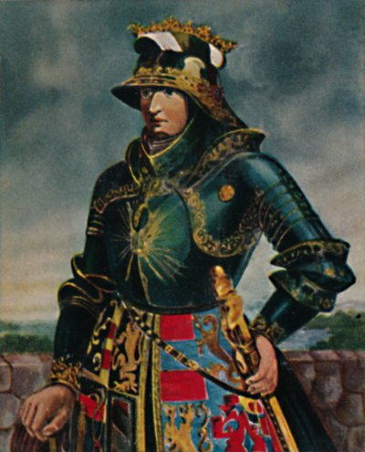 Kaiser Maximilian I, 1459-1519 (dettaglio) da Unbekannt