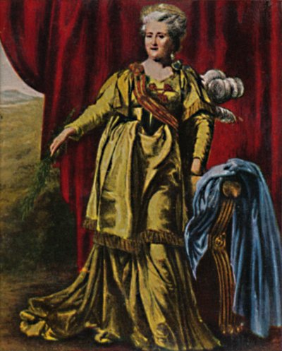Imperatrice Caterina II di Russia 1729-1796. - Dipinto di Lewitzky, 1934 da Unbekannt