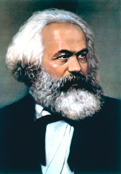Karl Marx, teorico sociale, politico ed economico tedesco da Unbekannt