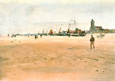 Kattwijk aan Zee nel 1889 da Unbekannt