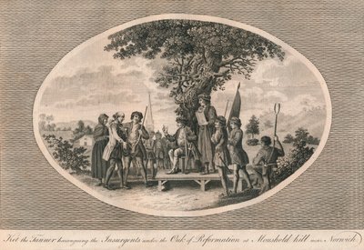 Ribellione di Kett, Norfolk, 1549 1793 da Unbekannt