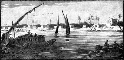 Khartoum, capitale del Sudan, 1900 da Unbekannt