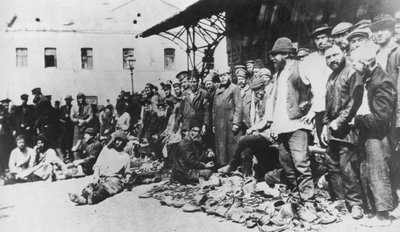 Mercato di Khitrov, Mosca, Russia, 1900 da Unbekannt