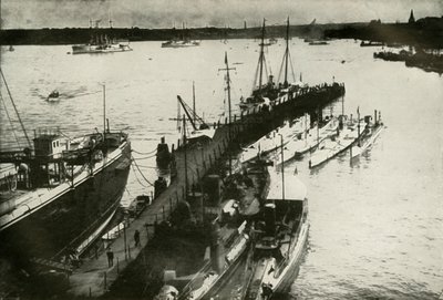 Porto di Kiel, 1919 da Unbekannt
