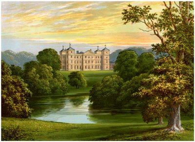 Kimberley Hall, Norfolk, casa del conte di Kimberley, circa 1880 da Unbekannt