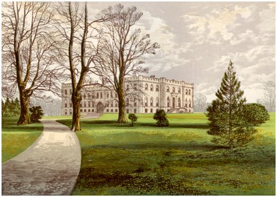 Castello di Kimbolton, Huntingdonshire, residenza del Duca di Manchester da Unbekannt