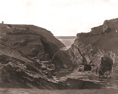 Castello di Re Artù, Tintagel, Cornovaglia, 1894 da Unbekannt