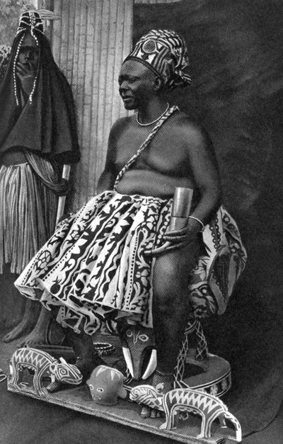 Re Basu Fondong del Camerun, Africa da Unbekannt