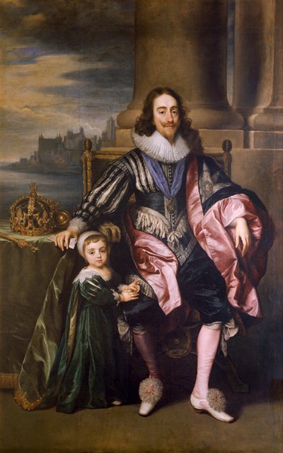 Re Carlo I e Principe Carlo, XVII secolo da Unbekannt